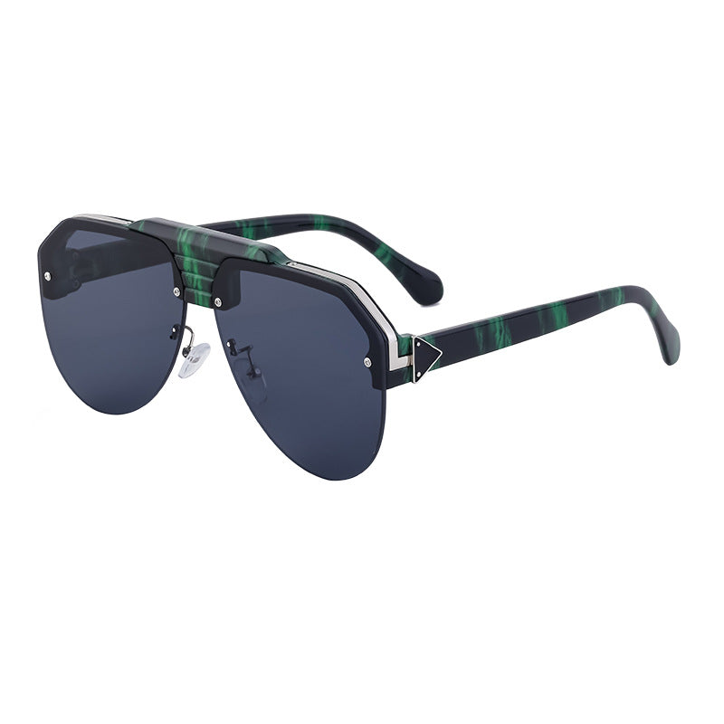 Wholesale Half Frame Sunglasses UV Protection Sunglasses